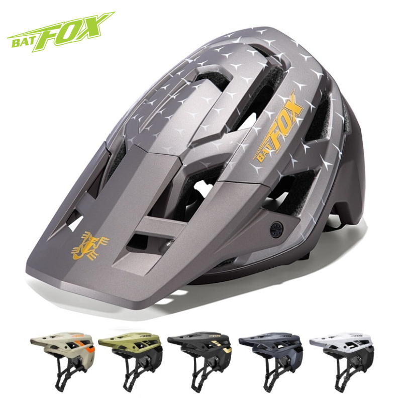 Cycling Gear Helmet - BATFOX Mountain Bike Helmet Riding Speedframe