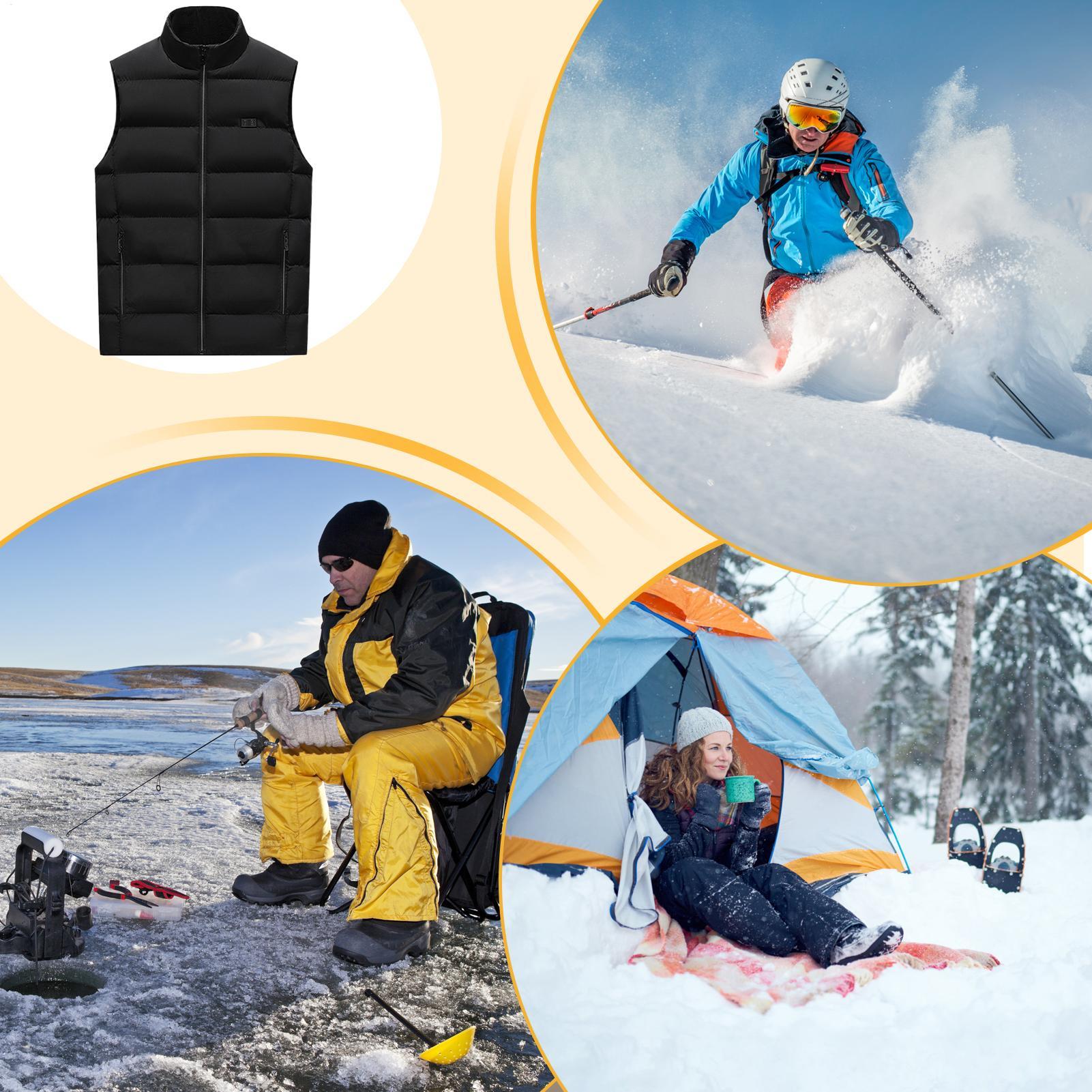 Winter Heated Vest Warm USB El - Cycling Gear Must Haves review and price