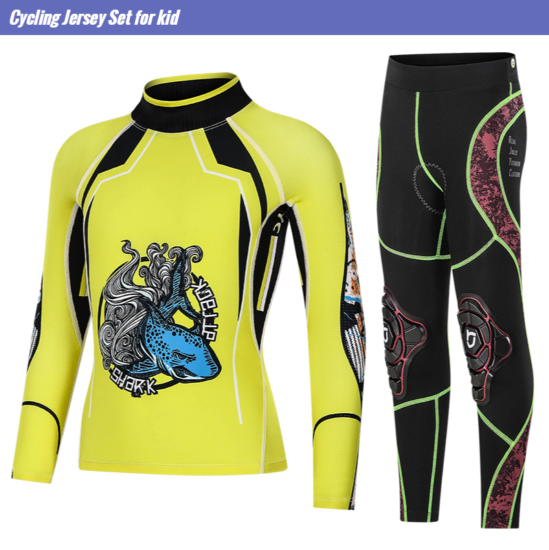 RJYC Kids Cycling Jersey Set L - Cycling Gear For Sale review and price