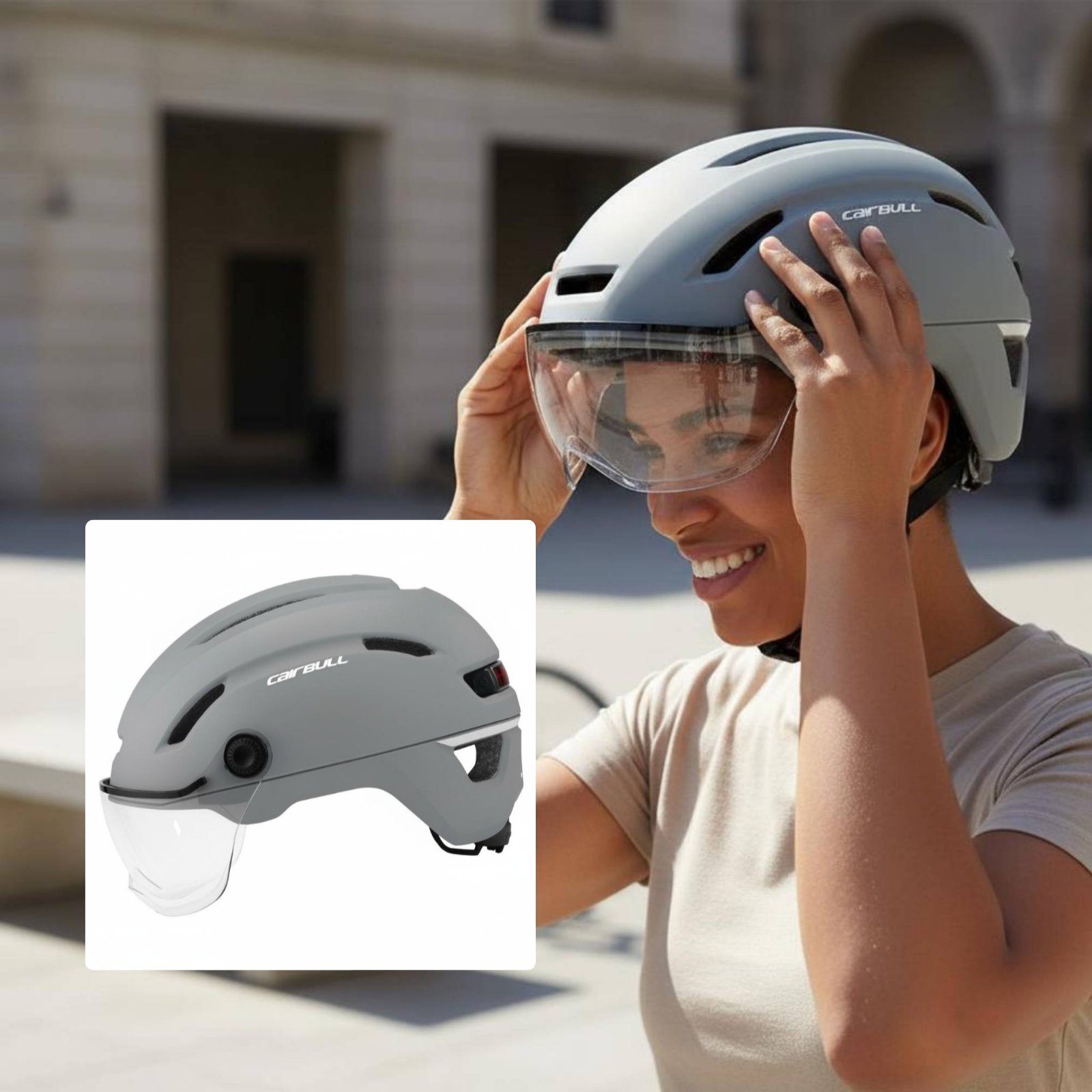 Electric Bicycle Commuter Helm - Cycling Gear Helmet review and price