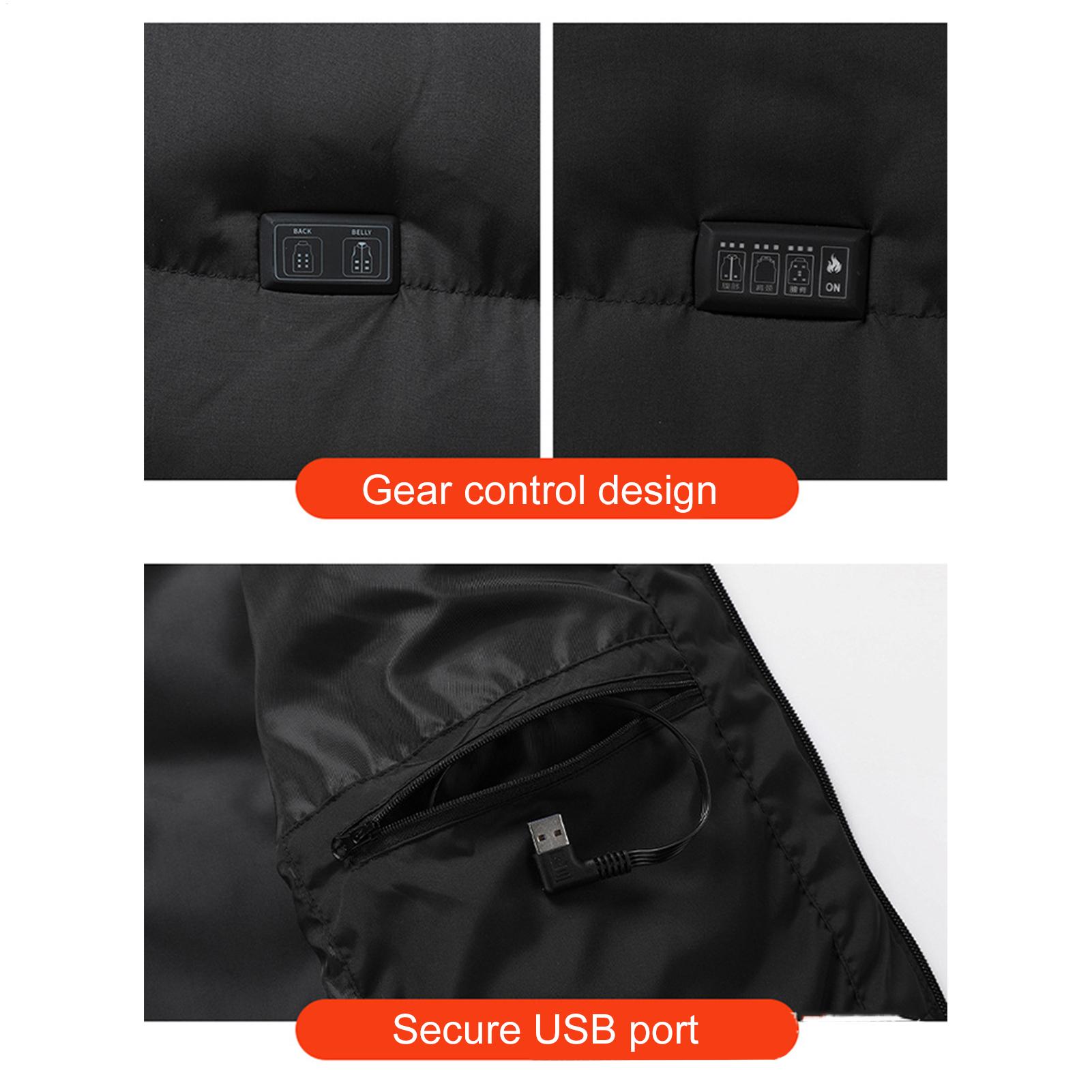 Winter Heated Vest Warm USB El - Cycling Gear Must Haves review and price