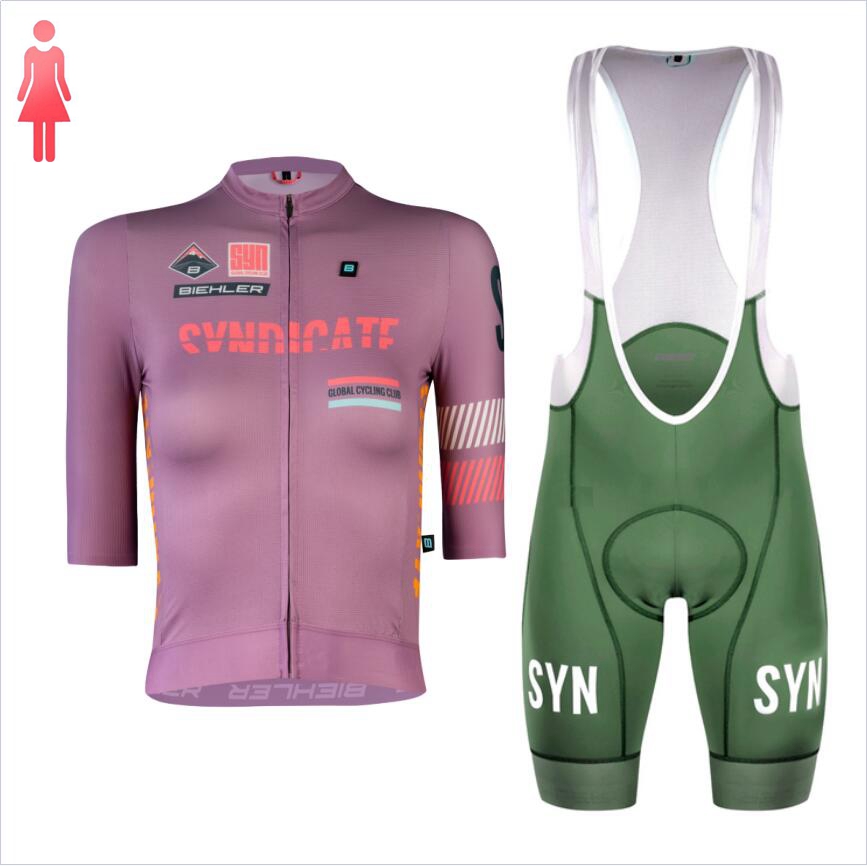 SYN Purple short sleeve Jersey - Cycling Gear Women Sale review and price