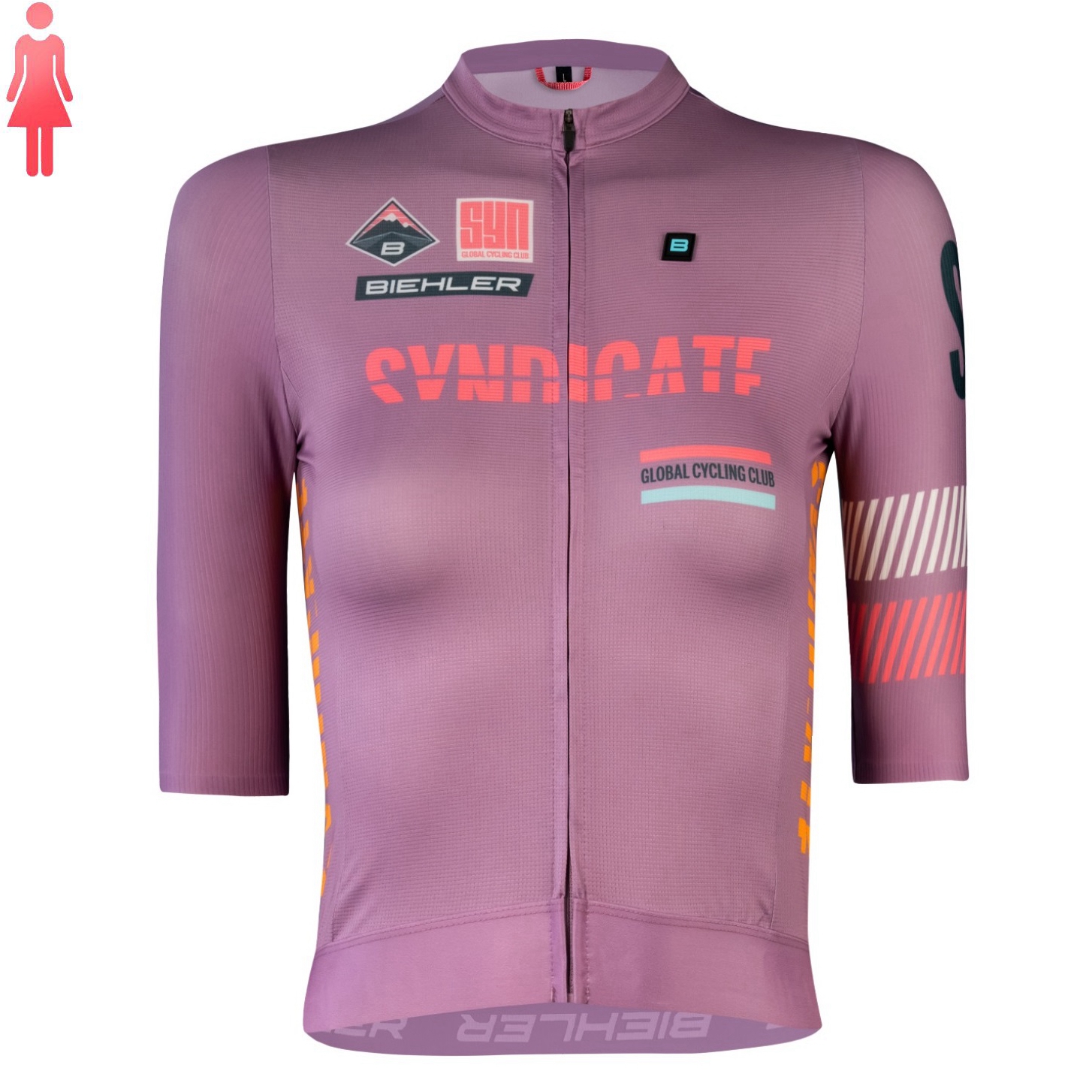 SYN Purple short sleeve Jersey - Cycling Gear Women Sale review and price