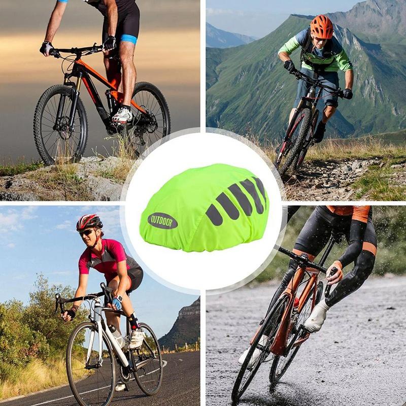 1 Pcs Bike Helmet Rain Cover W - Cycling Gear Helmet review and price